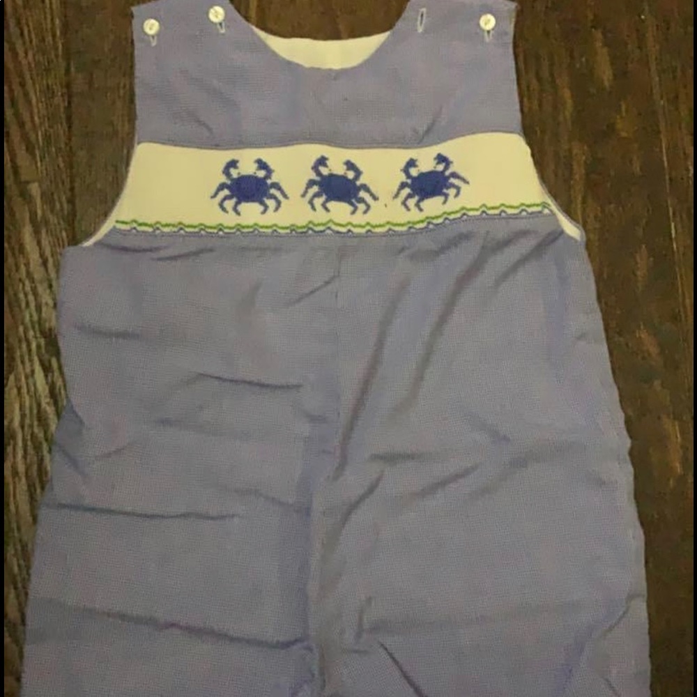 4T crab smocked Jon Jon.